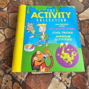 The Activity Collection Book, Hardcover Kids Activities Book, Learning Fun